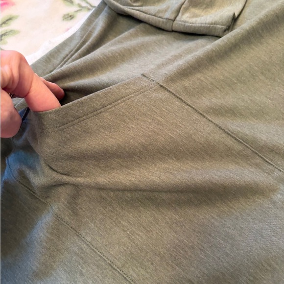 Athletic Works Ladies Dri More Green Heathered Hoodie-Pullover Sweater-Medium - Picture 12 of 12